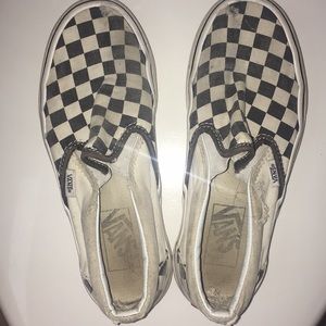 ✨Checkered Van Slip-On